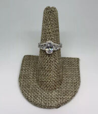Simon G 18 K White Gold Oval Diamond Wedding Engagement Ring Setting Semi Mount