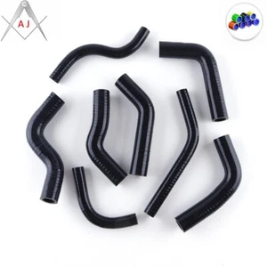 Black For Toyota MR2 MK1 (AW11) RHD 1.6 4A-GE 84-89 Silicone Front Trunk Hose - Picture 1 of 5