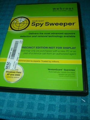Spy Sweeper by Webroot for Windows Vista/XP/2000 - Image 1 of 3