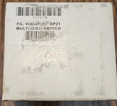 DP21 ORIGINAL DISH NETWORK MULTI-DISH Switch Dish-Pro System & Install Guide NIB - Image 1 of 4