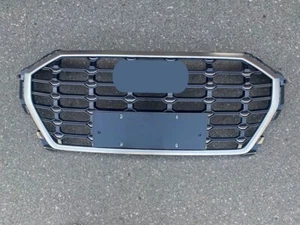 Parachoques delantero plateado para Audi Q3 SQ3 2019-2023 S-line parrilla de malla - Imagen 1 de 4
