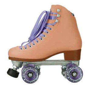 Brand New in Box Moxi Beach Bunny peach pink size 7 Roller Skates Free Shipping - Picture 1 of 5