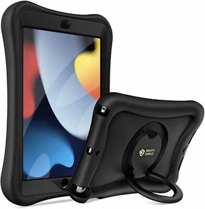 Rotating Case for iPad 9th /8th /7th 10.2'' Mighty Shield Cover Screen Protector - Picture 1 of 11