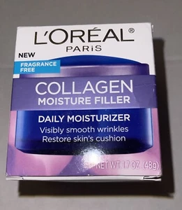 L'Oreal Paris Collagen Moisture Filler Daily Moisturizer Fragrance Free, 1.7oz - Picture 1 of 1
