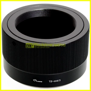 Adattatore per obiettivi a vite T2 su fotocamere Micro 4/3. Anello adapter MFT. - Imagen 1 de 2