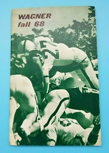 WAGNER SEAHAWKS - COLLEGE FOOTBALL MEDIA GUIDE - 1968 - Picture 1 of 3