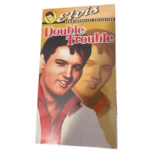 ELVIS Double Trouble Commemorative Collection Brand NEW Sealed VHS (1966) MGM 97 - Picture 1 of 6