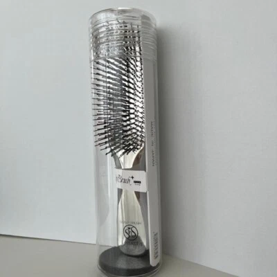 S-Heart-s Scalp Brush Universal Model Long type Silver Black From Japan New - Image 1 of 3