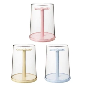 Rotating Clear Plastic Storage Cabinet For Dolls Action Figures UV Protections - Zdjęcie 1 z 11