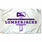 Stephen F Austin Lumberjacks White Flag Large 3X5