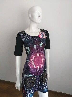 CUSTO BARCELONA Kurzarm Kleid Gr.1/S - Bild 1 von 4