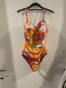 Relleciga Womens Swimsuit Multicolored Sz XL NWT 119.99 Mm6 - Picture 1 of 12