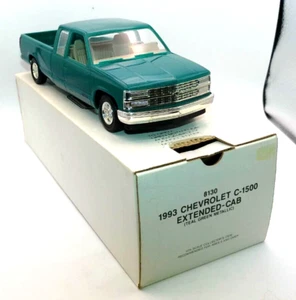~1993 Chevrolet C-1500 Extended Cab ~Teal ~Dealership Model Promo Car ~ w/box~ - Picture 1 of 7