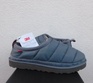 UGG TASMAN LTA METAL POLYESTER PUFF WOOL SLIPPERS SHOES, MEN US 9/ EUR 42 ~NIB - Picture 1 of 4