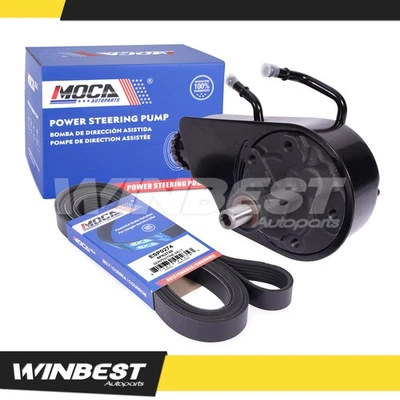 Bomba de direção hidráulica ajuste de cinto serpentina Chevrolet GMC C3500 K2500 Suburban 7,4L - Imagem 1 de 4