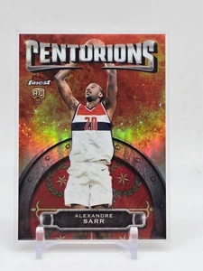 2024-25 Topps Finest Basketball Alexandre Sarr Centurions RC Case Hit SSP Rookie - Picture 1 of 2