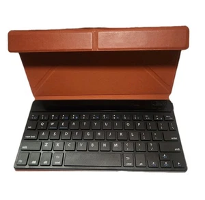 Teclado Bluetooth Mini con Estuche Marrón Cierre Magnético Portátil Viaje - Imagen 1 de 11