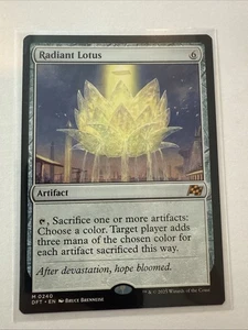 MTG Radiant Lotus 0240 Regular Aetherdrift casi nuevo DFT - Imagen 1 de 2