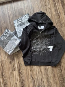 Sp5der Zip Up Rhinestone - Picture 1 of 1