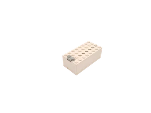 Lego® 9V TRAIN Railway Monorail Battery Box WHITE - Picture 1 of 1
