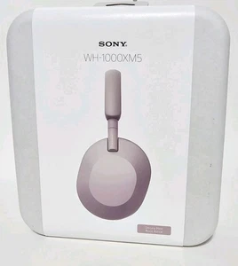 Sony - WH1000XM5 Cuffie over-the-ear wireless con cancellazione del rumore - Rosa fumo - Foto 1 di 4