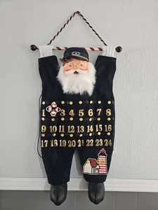 Annalee 2003 Babbo Natale Marinaio Capitano Natale Calendario Avvento Conto alla Rovescia 30" - Foto 1 di 7