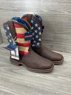 Bota Western Durango Rebel Patriotic Pull-On Para Hombre DB5554 Talla 9 EE Foto 1 de 4