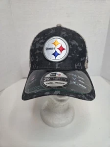Pittsburgh Steelers New Rea 39 Thirty NFL Digital Camo Hat Cap Size SM/MD - Picture 1 of 6
