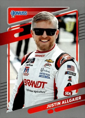 2022 Donruss #103 Justin Allgaier Silver - Image 1 of 2