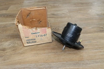 Motor soplador aire acondicionado GM 4960538 Chevrolet GMC Cadillac Buick Olds Pontiac 1963-1995 Foto 1 de 4