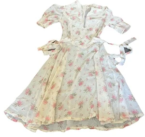 Vtg 1930s Floral CottageCore Dress - Picture 1 of 6