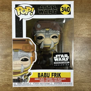 Funko Pop! Star Wars Babu Frik #340 Smugglers Bounty Exclusive Vaults 2019 NRFB - Bild 1 von 6