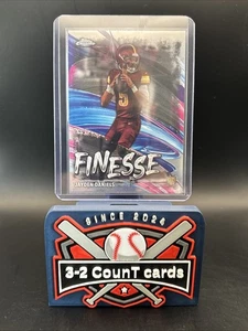 2024 Topps cromo - Finesse Jayden Daniels #F-3 refractor (RC) - Imagen 1 de 2