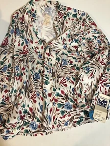 Cape Cod Match Mates Vintage Women’s Top Blouse 16 Made In USA Sh4 - Picture 1 of 5
