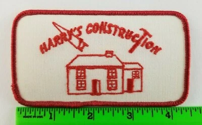 Vintage Harry's Construction Tools Carpenter Patch - Image 1 of 2