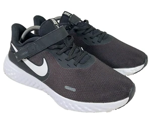 Nike Revolution 5 Entrenadores para Correr Para Hombre Negro Blanco Zapatos para Carretera UK8 US9 EU42.5 - Imagen 1 de 16