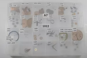 omega movement 1010 1012 1020 1021 1022 1030 parts -select a part from the list - Picture 1 of 82
