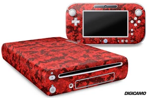 Skin Decal Wrap for Nintendo Wii U Gaming Console & Controller Sticker DIGICAM - Picture 1 of 1