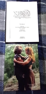 TV Script XENA WARRIOR PRINCESS “The Quest” Season 2 Episode 13 Aired 2-3-1997 - Picture 1 of 4