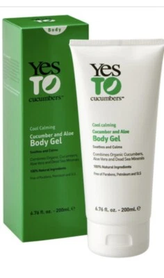 yes to cucumbers cool calming cucumber and aloe body gel - Image 1 of 4
