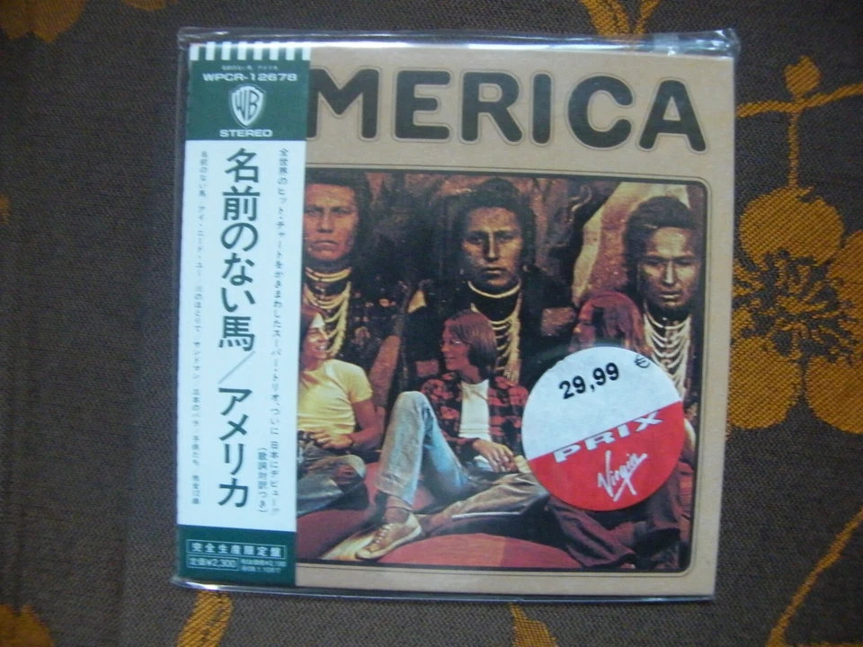 CD AMERICA - America / LIMITED EDITION , PAPER SLEEVE JAPAN OBI (2007) NEUF (16) - Photo 1/2