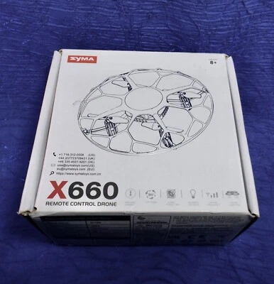 SYMA X660 LED Mini Drone - 3D Flip, Headless Mode, Speed Switch-Perfect UFO Toy - Image 1 of 4