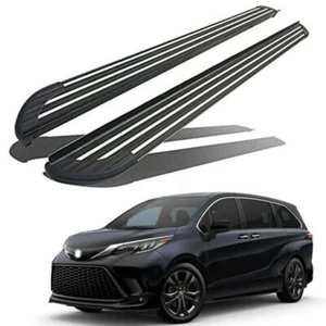 2Pcs Fits for 2021 2022 Sienna Side Step Pedal Nerf Bar Running Board - Picture 1 of 7