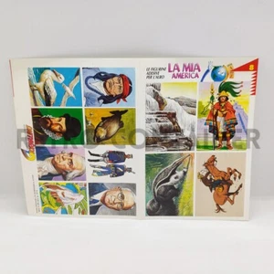 Figurine IL GIORNALINO - Album LA MIA AMERICA - Foglio n. 8 Completo - Picture 1 of 1