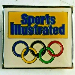Vintage DEPORTES ILUSTRADOS Esmalte Recuerdo Juegos Olímpicos Prendedor Edición Coleccionista - Imagen 1 de 6