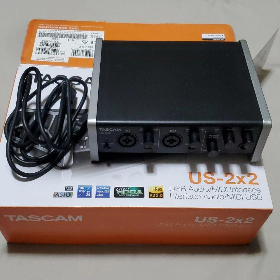 TASCAM Audio Interface US-2x2 bb - Image 1 of 1