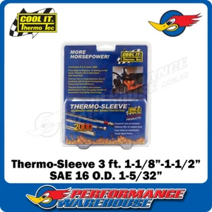 Thermo-Tec Thermo-Sleeve 3 Ft. 1-1/8 In.-1-1/2 In. SAE 16 O.D. 1-5/32 In. 14015 - Picture 1 of 2