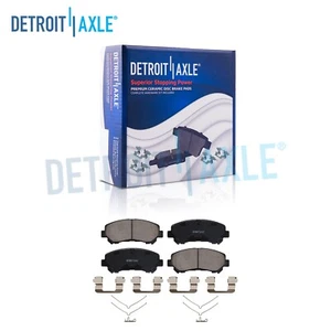 Front Ceramic Brake Pads w/ Hardware Set for 2009 2010 Nissan Juke Maxima Sentra - Bild 1 von 7