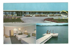 River Bell Motel Chippawa Ontario Canada Unused Vintage Postcard AF25 - Picture 1 of 2