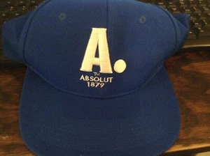 ABSOLUTE VODKA BASEBALL CAP - new - Picture 1 of 2